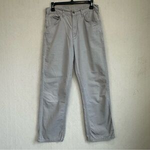 Vintage Come On Strong Light Gray Straight Leg Carpenter Pants Sz S